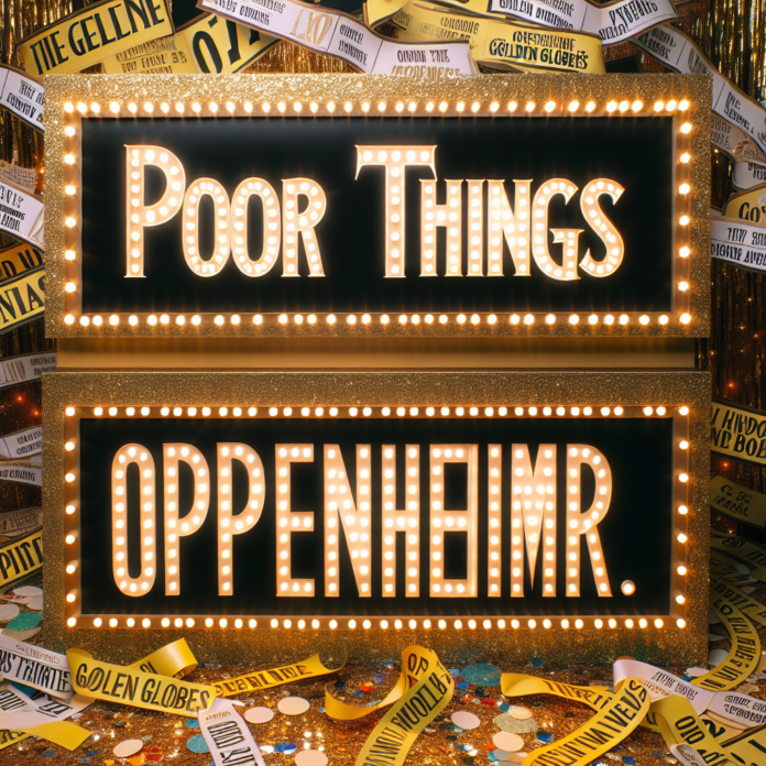 I migliori film ai Golden Globe: 'Poor things' e 'Oppenheimer'