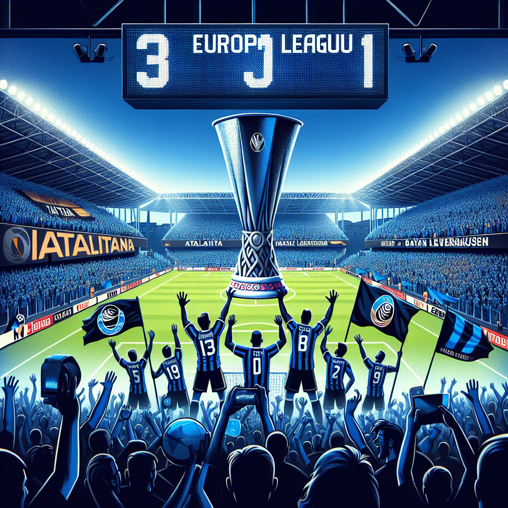 L'Atalanta batte 3-0 il Bayern Leverkusen e vince la sua prima Europa League