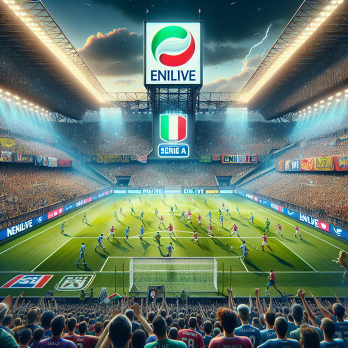 EniLive sostituisce TIM come Main Sponsor della Serie A di Calcio in Italia