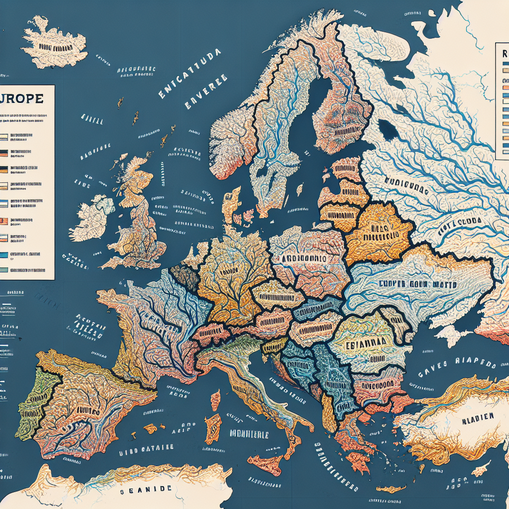 Quali sono i fiumi più importanti d'Europa?